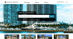 Desktop Screenshot of millionandup.com